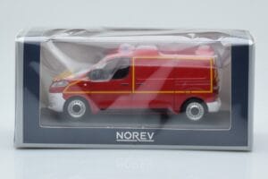 Citroen Jumpy Van Sapeurs Pompiers Punainen Norev 1:43 155822 Metalli — kuva 4 / 4