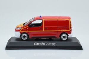 Citroen Jumpy Van Sapeurs Pompiers Punainen Norev 1:43 155822 Metalli