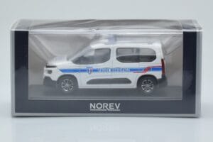Citroen Berlingo Police Municipale v1 Valkoinen Sininen Norev 1:43 155767 Metalli — kuva 4 / 4