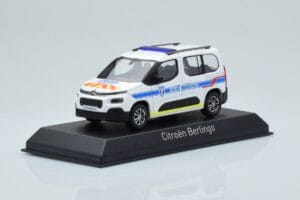 Citroen Berlingo Police Municipale v2 Valkoinen Sininen Norev 1:43 155768 Metalli — kuva 2 / 4