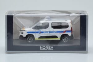 Citroen Berlingo Police Municipale v2 Valkoinen Sininen Norev 1:43 155768 Metalli — kuva 4 / 4