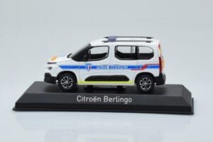 Citroen Berlingo Police Municipale v2 Valkoinen Sininen Norev 1:43 155768 Metalli