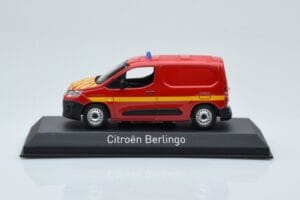 Citroen Berlingo Van Sapeurs Pompiers Punainen Norev 1:43 155772 Metalli