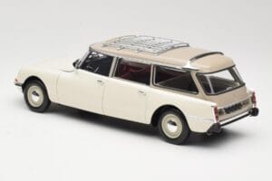 Citroen DS21 Break Valkoinen Norev 1:18 181590 Metalli — kuva 7 / 8