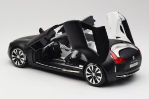 Citroen C-Metisse Matte Black Norev 1:18 181597 Metalli — kuva 5 / 8