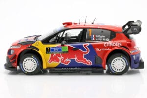 Citroen C3 WRC #1 S. Ogier / J. Ingrassia Rally Mexico 2019 Norev 1:18 181646 Metalli — kuva 3 / 3