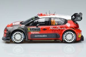 Citroen C3 WRC #10 K. Meeke / P. Nagle Rally Monte Carlo 2018 Norev 1:18 181636 Metalli — kuva 3 / 6