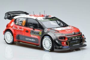 Citroen C3 WRC #10 K. Meeke / P. Nagle Rally Monte Carlo 2018 Norev 1:18 181636 Metalli — kuva 4 / 6