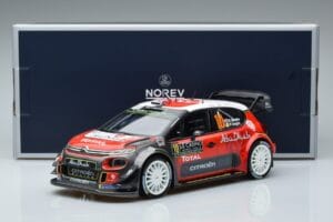 Citroen C3 WRC #10 K. Meeke / P. Nagle Rally Monte Carlo 2018 Norev 1:18 181636 Metalli — kuva 6 / 6