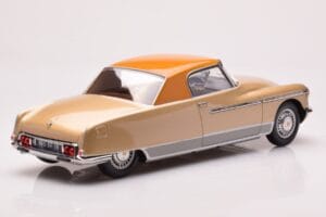 Citroen DS 19 Le Dandy Beige ja Ruskea Norev 1:18 181741 Metalli — kuva 2 / 6