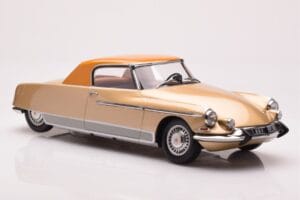 Citroen DS 19 Le Dandy Beige ja Ruskea Norev 1:18 181741 Metalli — kuva 4 / 6