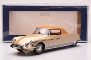 Citroen DS 19 Le Dandy Beige ja Ruskea Norev 1:18 181741 Metalli — kuva 6 / 6