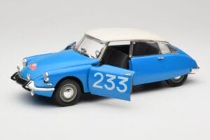 Citroen DS #233 Rally Sininen Solido 1:18 8034 Metalli — kuva 2 / 8