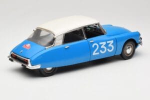 Citroen DS #233 Rally Sininen Solido 1:18 8034 Metalli — kuva 3 / 8