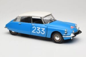 Citroen DS #233 Rally Sininen Solido 1:18 8034 Metalli — kuva 6 / 8