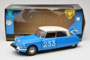 Citroen DS #233 Rally Sininen Solido 1:18 8034 Metalli — kuva 8 / 8