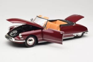 Citroen DS19 Cabriolet Bordeaux Norev 1:18 181561 Metalli — kuva 2 / 8