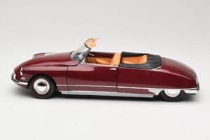 Citroen DS19 Cabriolet Bordeaux Norev 1:18 181561 Metalli — kuva 4 / 8