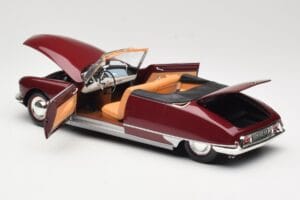 Citroen DS19 Cabriolet Bordeaux Norev 1:18 181561 Metalli — kuva 5 / 8