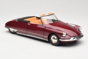 Citroen DS19 Cabriolet Bordeaux Norev 1:18 181561 Metalli — kuva 6 / 8