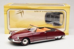 Citroen DS19 Cabriolet Bordeaux Norev 1:18 181561 Metalli — kuva 8 / 8