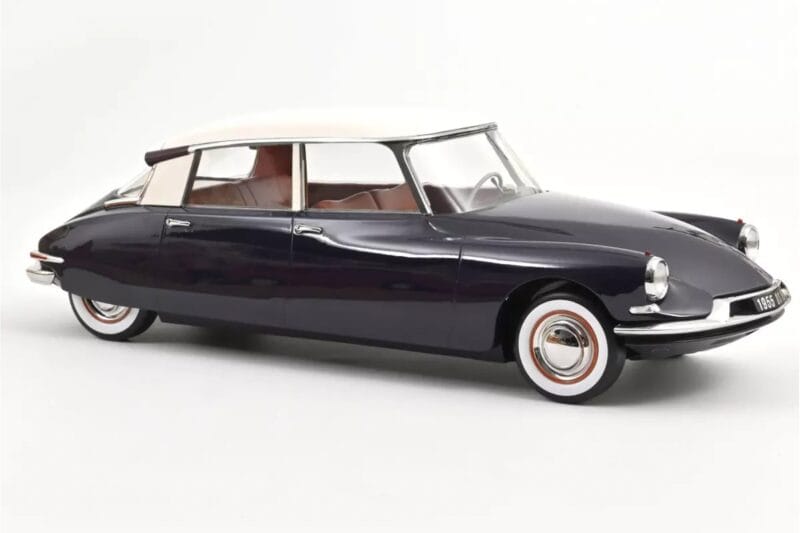 Citroen DS19 Violetti & Champagne Norev 1:12 121579 Metalli