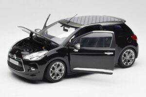 Citroen DS3 Cabrio Perla Nera Musta Norev 1:18 AMC019115 Metalli — kuva 2 / 8