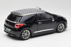 Citroen DS3 Cabrio Perla Nera Musta Norev 1:18 AMC019115 Metalli — kuva 3 / 8