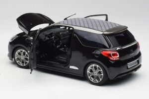 Citroen DS3 Cabrio Perla Nera Musta Norev 1:18 AMC019115 Metalli — kuva 5 / 8