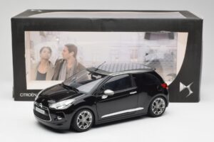Citroen DS3 Cabrio Perla Nera Musta Norev 1:18 AMC019115 Metalli — kuva 8 / 8
