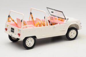 Citroen Mehari Eden Sorbet Valkoinen ja Vaaleanpunainen Norev 1:18 181804 Metalli — kuva 2 / 6