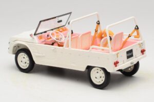 Citroen Mehari Eden Sorbet Valkoinen ja Vaaleanpunainen Norev 1:18 181804 Metalli — kuva 5 / 6