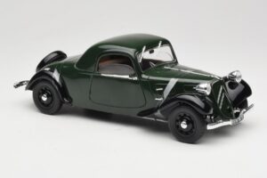 Citroen Traction Avant 11 Coupe Vihreä Solido 1:18 8179 Metalli — kuva 6 / 8