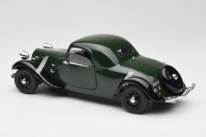 Citroen Traction Avant 11 Coupe Vihreä Solido 1:18 8179 Metalli — kuva 7 / 8