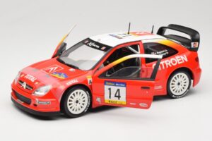 Citroen Xsara T4 WRC #14 P. Bugalski / J-P. Chiaroni WRC 2001 Solido 1:18 9021 Metalli — kuva 2 / 8