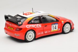 Citroen Xsara T4 WRC #14 P. Bugalski / J-P. Chiaroni WRC 2001 Solido 1:18 9021 Metalli — kuva 3 / 8