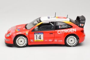 Citroen Xsara T4 WRC #14 P. Bugalski / J-P. Chiaroni WRC 2001 Solido 1:18 9021 Metalli — kuva 4 / 8