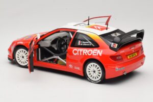 Citroen Xsara T4 WRC #14 P. Bugalski / J-P. Chiaroni WRC 2001 Solido 1:18 9021 Metalli — kuva 5 / 8