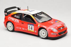 Citroen Xsara T4 WRC #14 P. Bugalski / J-P. Chiaroni WRC 2001 Solido 1:18 9021 Metalli — kuva 6 / 8