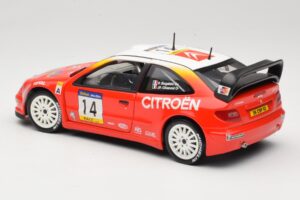 Citroen Xsara T4 WRC #14 P. Bugalski / J-P. Chiaroni WRC 2001 Solido 1:18 9021 Metalli — kuva 7 / 8