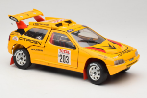 Citroen ZX Rallye Raid #203 1992 Solido 1:18 9003-N1 Metalli — kuva 6 / 8