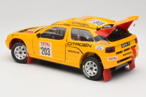 Citroen ZX Rallye Raid #203 1992 Solido 1:18 9003-N1 Metalli — kuva 7 / 8