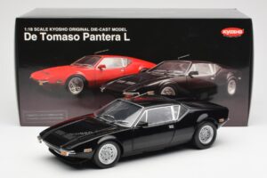 De Tomaso Pantera Musta Kyosho 1:18 08851BK Metalli — kuva 8 / 8