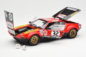 De Tomaso Pantera #32 Jaquemin / Deprez 24 Hours of Le Mans 1972 Kyosho 1:18 08855B Metalli — kuva 2 / 8