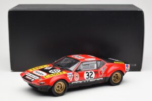 De Tomaso Pantera #32 Jaquemin / Deprez 24 Hours of Le Mans 1972 Kyosho 1:18 08855B Metalli — kuva 8 / 8