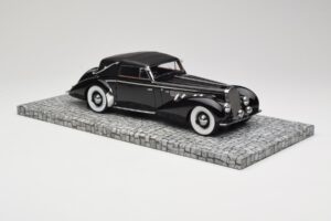 Delage D8-120 Avoauto Musta Minichamps 1:18 107115131 Metalli — kuva 4 / 6