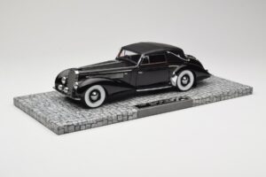 Delage D8-120 Avoauto Musta Minichamps 1:18 107115131 Metalli
