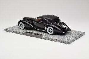 Delage D8-120 Avoauto Musta Minichamps 1:18 107115131 Metalli — kuva 5 / 6
