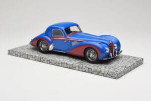 Delahaye Type 145 V12 Coupe Sininen Punainen Minichamps 1:18 107116121 Hartsi — kuva 4 / 6