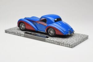 Delahaye Type 145 V12 Coupe Sininen Punainen Minichamps 1:18 107116121 Hartsi — kuva 5 / 6